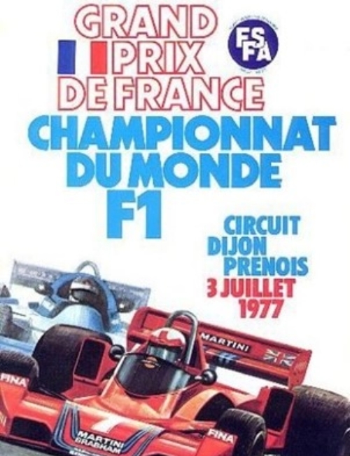 Photo historique montrant l'histoire du Circuit Dijon Prenois