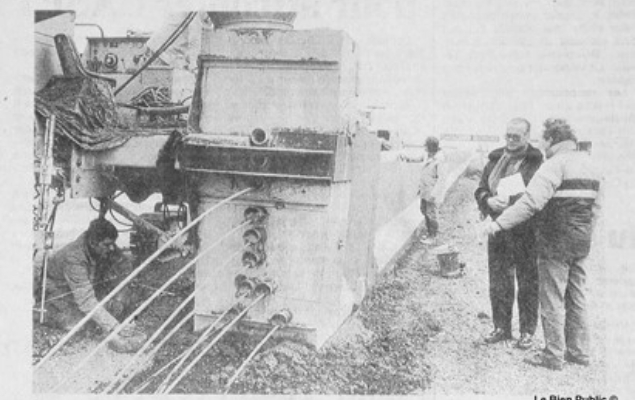 Photo historique montrant l'histoire du Circuit Dijon Prenois