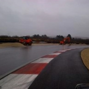 Photo historique montrant l'histoire du Circuit Dijon Prenois