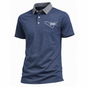 Polo bicolore Circuit Dijon-Prenois®