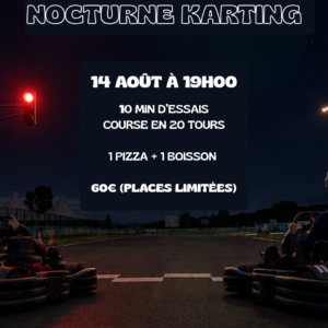 Nocturne Karting - 14 août 2026